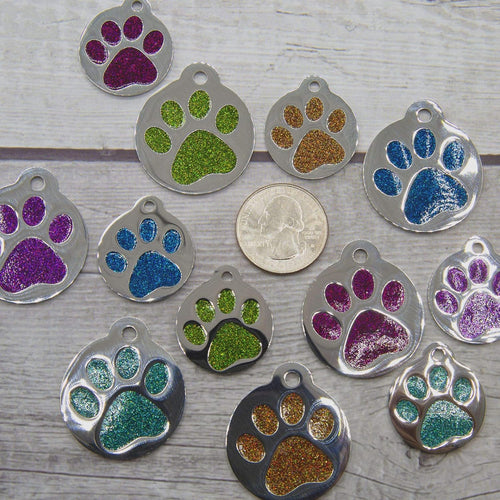 Pet tag color options