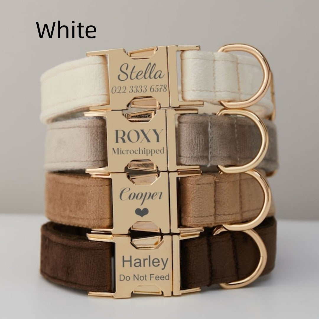 Velvet collar size chart