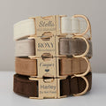 Luxury velvet dog collar and lead set with bow